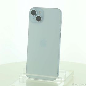 (中古)Apple iPhone15 Plus 256GB ブルー MU0N3J/A SIMフリー(377-ud)