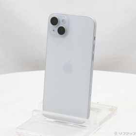 (中古)Apple iPhone15 Plus 256GB ブルー MU0N3J/A SIMフリー(198-ud)