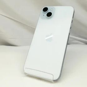 【中古】Apple 国内版 【SIMフリー】 iPhone 15 Plus 256GB ブルー MU0N3J/A【札幌】保証期間１ヶ月【ランクA】