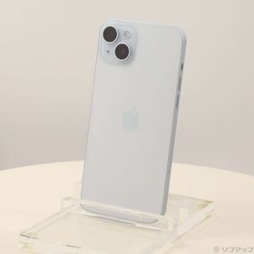 (中古)Apple iPhone15 Plus 256GB ブルー MU0N3J/A SIMフリー(262-ud)