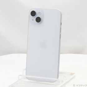 (中古)Apple iPhone15 Plus 256GB ブルー MU0N3J/A SIMフリー(251-ud)