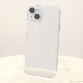 (中古)Apple iPhone15 Plus 256GB ブルー MU0N3J/A SIMフリー(352-ud)