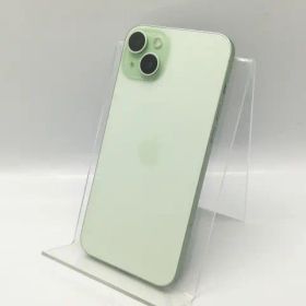 【中古】Apple 国内版 【SIMフリー】 iPhone 15 Plus 256GB グリーン MU0Q3J/A【広島本通】保証期間１ヶ月【ランクB】
