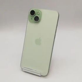 【中古】Apple 国内版 【SIMフリー】 iPhone 15 Plus 256GB グリーン MU0Q3J/A【道玄坂】保証期間１ヶ月【ランクA】