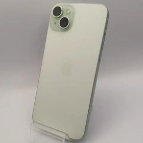 【中古】Apple 国内版 【SIMフリー】 iPhone 15 Plus 256GB グリーン MU0Q3J/A【静岡】保証期間１ヶ月【ランクA】