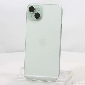 (中古)Apple iPhone15 Plus 256GB グリーン MU0Q3J/A SIMフリー(262-ud)