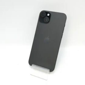 【中古】Apple 国内版 【SIMフリー】 iPhone 15 Plus 512GB ブラック MU0T3J/A【京都】保証期間１ヶ月【ランクB】