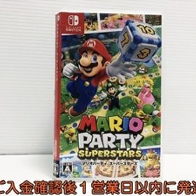 【1円】Switch マリオパーティ スーパースターズ ゲームソフト 1A0029-136in/F8