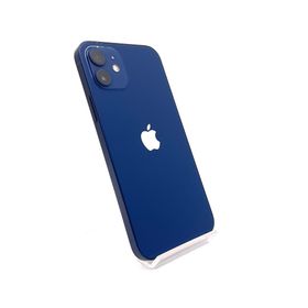 アップル(Apple)の【全額返金保証】【最速発送】Apple iPhone iPhone 12 128GB ブルー Softbank SIMフリー 美品 動作確認済(スマートフォン本体)
