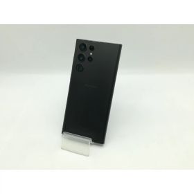 【中古】SAMSUNG docomo 【SIMフリー】 Galaxy S22 Ultra ファントムブラック 12GB 256GB SC-52C【OSU301】保証期間1ヶ月【ランクC】