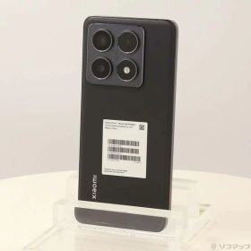 【中古】Xiaomi(シャオミ) 〔展示品〕 Xiaomi 14T Pro 256GB チタンブラック MZB0HHKJP SIMフリー 【258-ud】