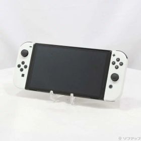 【中古】Nintendo(任天堂) Nintendo Switch 有機ELモデル Joy-Con(L)／(R) ホワイト 【348-ud】