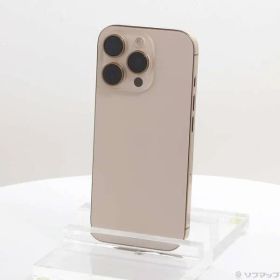 〔中古品〕 iPhone16 Pro 256GB デザートチタニウム MYN23J／A SIMフリー【344】