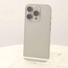 〔中古品〕 iPhone16 Pro 256GB ナチュラルチタニウム MYN33J／A SIMフリー【377】