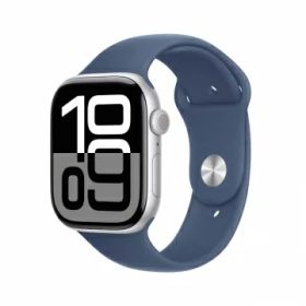 【未使用】Apple Apple Watch Series10 46mm Cellular シルバーアルミニウムケース/デニムスポーツバンド (M/L) MWY13J/A【戸塚】保証期間3ヶ月