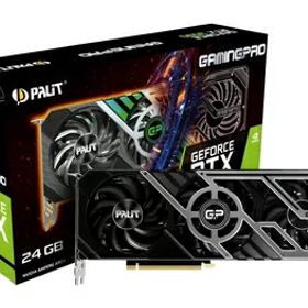 【中古】 Palit (パリット) GeForce RTX 3090 GamingPro 24GB GDDR6X レイトレーシング LHR グラフィックスカード 10496コア 1395MHz GPU ブースト1695MHz ディスプレイポート HDMI Advanced TurboFan 3.0
