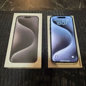 iPhone 15 Pro ブラックチタニウム 1TB 完全動作品（MOFT付）