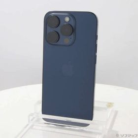 〔中古品〕 iPhone15 Pro 128GB ブルーチタニウム MTUA3J／A SIMフリー【251】