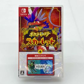 【中古】 (株)ポケモン ポケットモンスター スカーレット + ゼロの秘宝 Nintendo Switch ゲームソフト LA-H-ALZXG-JPN 05w16961 【館林店】