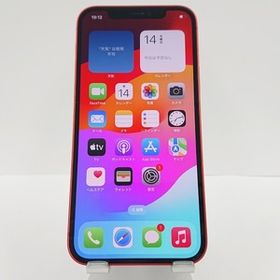 iPhone12 128GB SoftBank レッド 送料無料 即決 本体 c02901