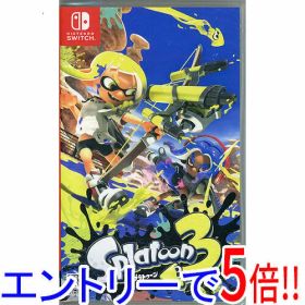 【1日と5.0のつく日、18日はポイント3倍！】【中古】スプラトゥーン3(Splatoon 3) Nintendo Switch