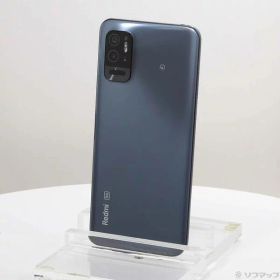 【中古】Xiaomi(シャオミ) Redmi Note 10T 64GB アジュールブラック A101XM Softbank SIMフリー 【305-ud】