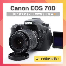 Wi-Fi＆超速AF搭載✨Canon EOS 70D✨初心者から中級者まで✨