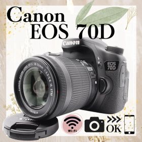 Wi-Fi搭載❤️Canon EOS 70D❤️一眼レフ❤️レンズセット❤️バッグ付