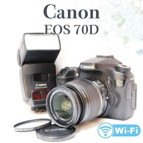 商品撮影やSNSに！物撮り最適セット✨Canon EOS 70D✨ストロボ付き