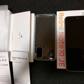 美品 Xiaomi Redmi Note 10 JE 本体 5G対応