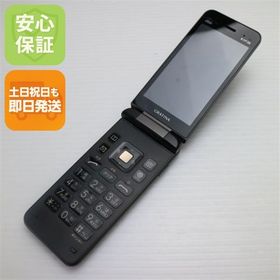 安心保証 美品 KYF39 GRATINA ブラック（墨） 本体 白ロム