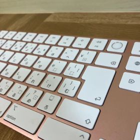 Apple Magic Keyboard Touch ID ピンク レッド