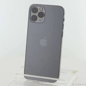 〔中古品〕 iPhone12 Pro 128GB グラファイト MGM53J／A SIMフリー【262】