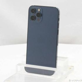 〔中古品〕 iPhone12 Pro 256GB パシフィックブルー MGMD3J／A SIMフリー【349】