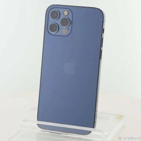 〔中古品〕 iPhone12 Pro 256GB パシフィックブルー MGMD3J／A SIMフリー【258】