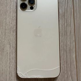 Apple iPhone 12 Pro シルバー 本体 【背面割れあり】