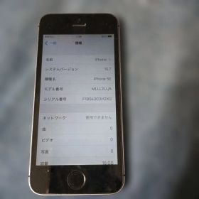 Apple iPhone SE スペースグレー 16GB