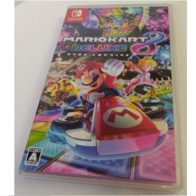 【中古】本物完動美品ニンテンドースイッチの人気のゲームソフトマリオカート8デラックス 2週間保証付き 〇J20-24-2