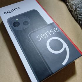 シャープ(SHARP)のSHARP Sense9 SH-M29 256GB ブラック(スマートフォン本体)