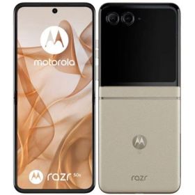 【新品未開封】motorola razr 50s サンドクリーム