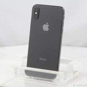 〔中古品〕 iPhoneX 256GB スペースグレイ MQC12J／A SoftBank【258】