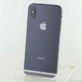 〔中古品〕 iPhoneX 256GB スペースグレイ MQC12J／A SoftBank【258】