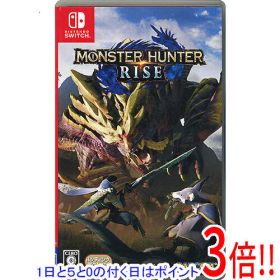 【1日と5.0のつく日、18日はポイント3倍！】【中古】モンスターハンターライズ Nintendo Switch 説明書なし