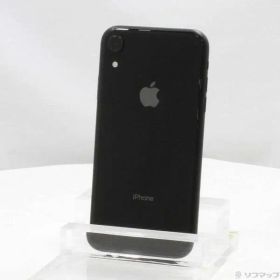 〔中古品〕 iPhoneXR 64GB ブラック MT002J／A SIMフリー【258】