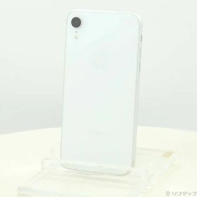 〔中古品〕 iPhoneXR 64GB ホワイト MT032J／A SIMフリー【371】