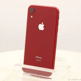 〔中古品〕 iPhoneXR 64GB プロダクトレッド MT062J／A SIMフリー【269】