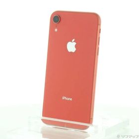 〔中古品〕 iPhoneXR 128GB コーラル MT0T2J／A SoftBank【344】