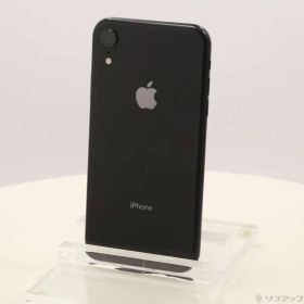 〔中古品〕 iPhoneXR 128GB ブラック MT0G2J／A SIMフリー【348】