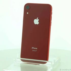 〔中古品〕 iPhoneXR 128GB プロダクトレッド MT0N2J／A SIMフリー【269】