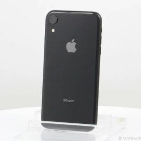 〔中古品〕 iPhoneXR 128GB ブラック NT0G2J／A SIMフリー【276】